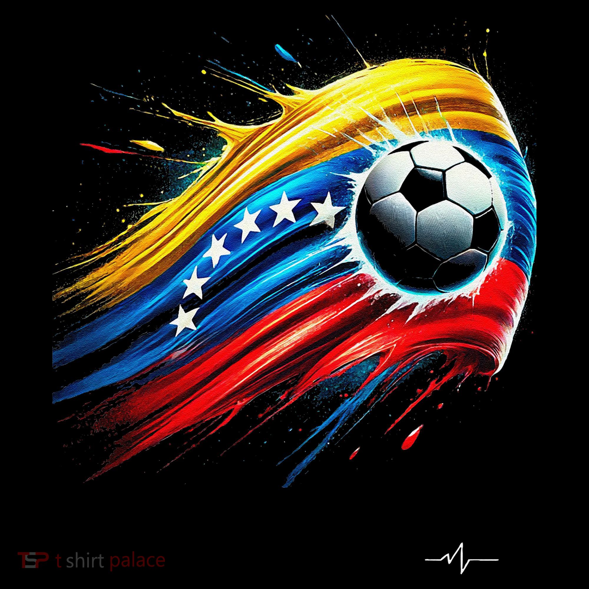 Venezuelan Flag Soccer Coaster