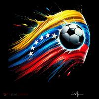 Venezuelan Flag Soccer Ornament thumb 1