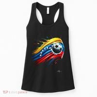 Venezuelan Flag Soccer Women's Tank Top thumb 0