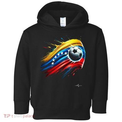 Venezuelan Flag Soccer Toddler Hoodie