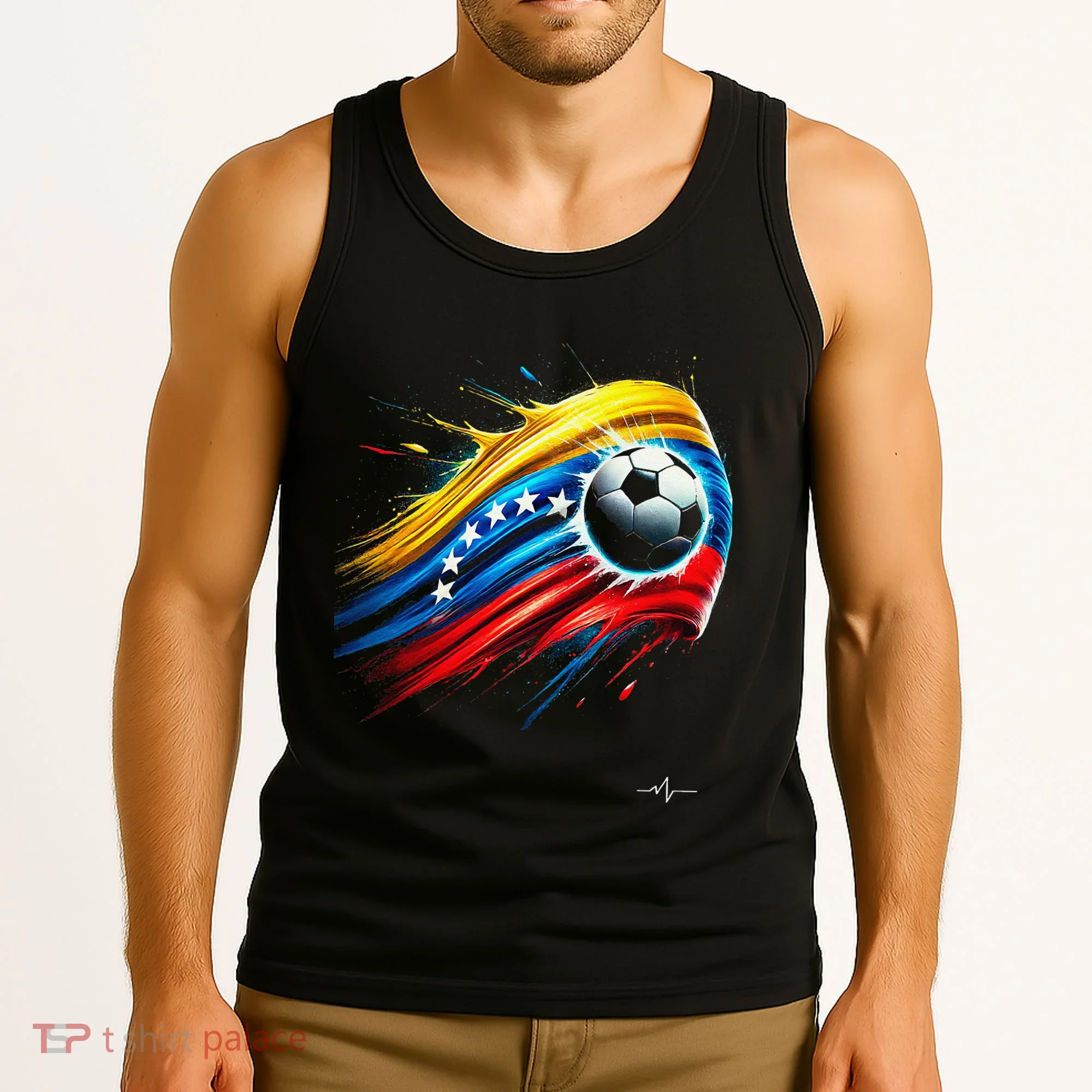 Venezuelan Flag Soccer Tank Top