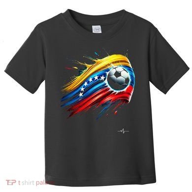 Venezuelan Flag Soccer Toddler T-Shirt