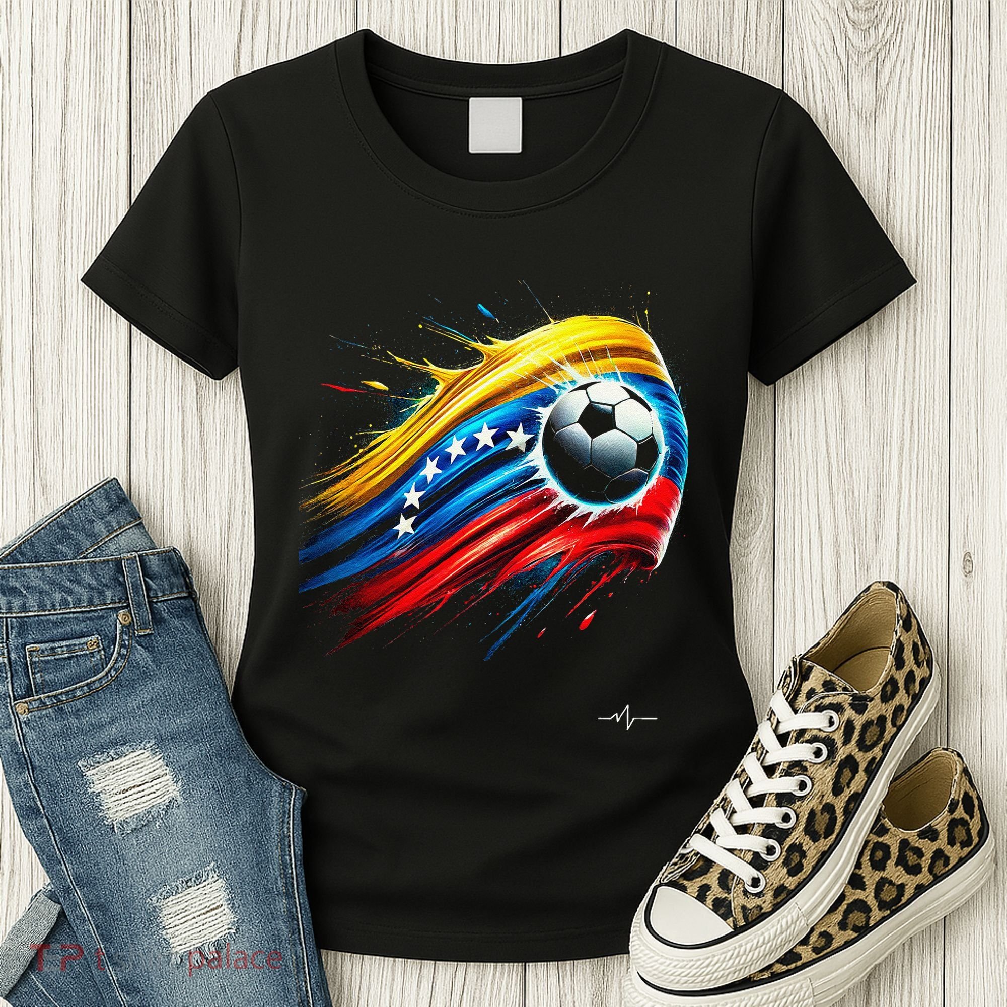 Venezuelan Flag Soccer Women's T-Shirt