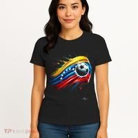 Venezuelan Flag Soccer Women's T-Shirt thumb 4
