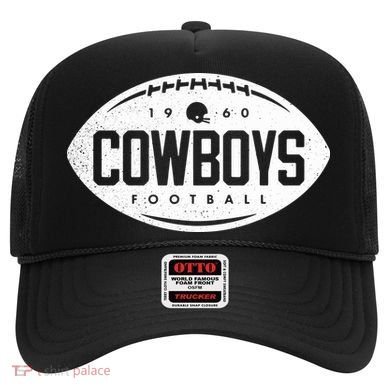 Vintage Football Shape Dallas Hat
