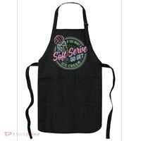Volleyball Funny Soft Serve Saying Apron thumb 0