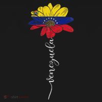 Venezuela Flag Sunflower Vintage Venezuelans Lover T-Shirt thumb 7