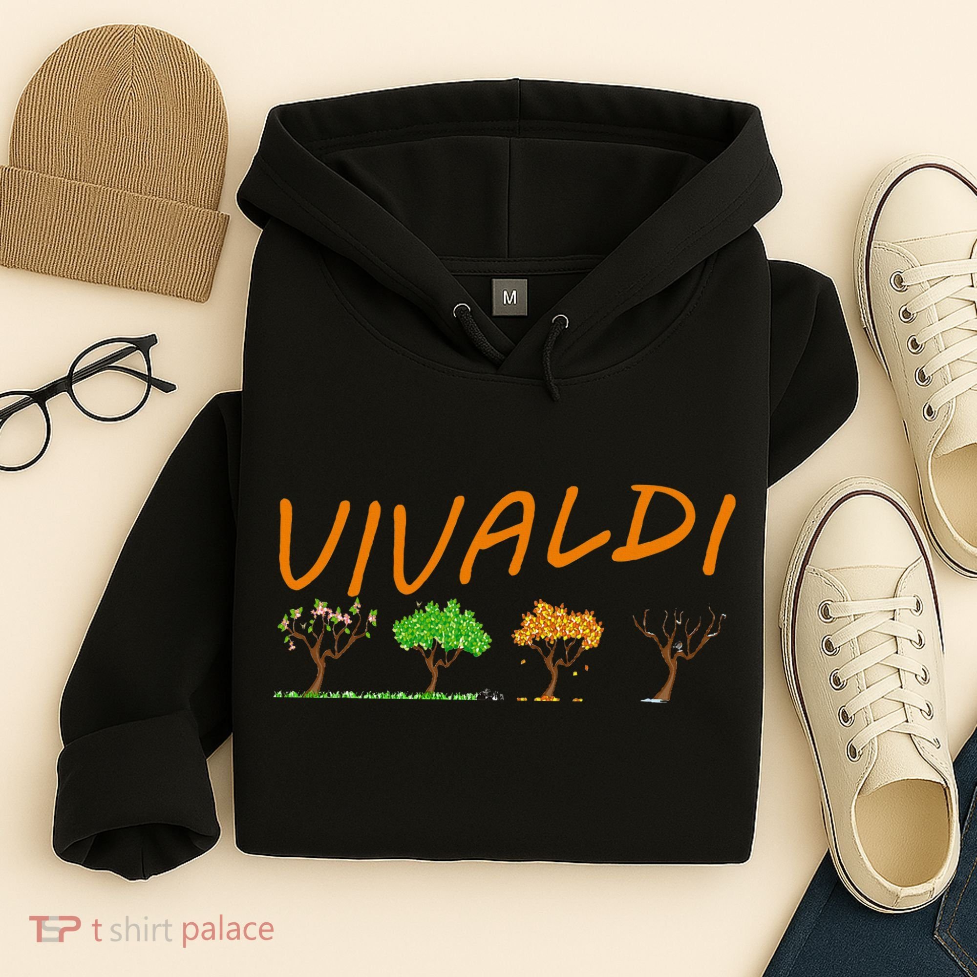 Vivaldi Four Seasons Classic Musical Gift Hoodie