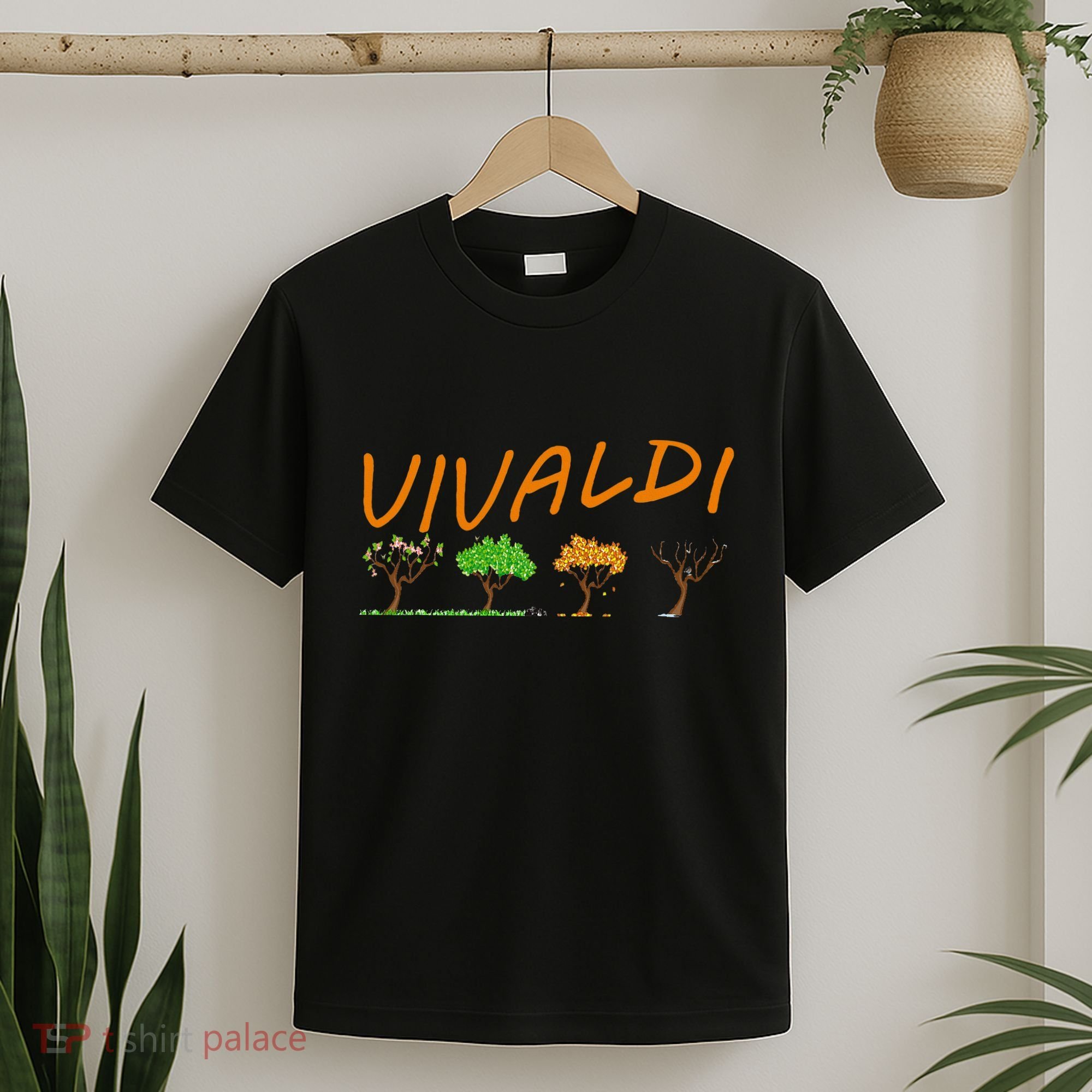Vivaldi Four Seasons Classic Musical Gift T-Shirt
