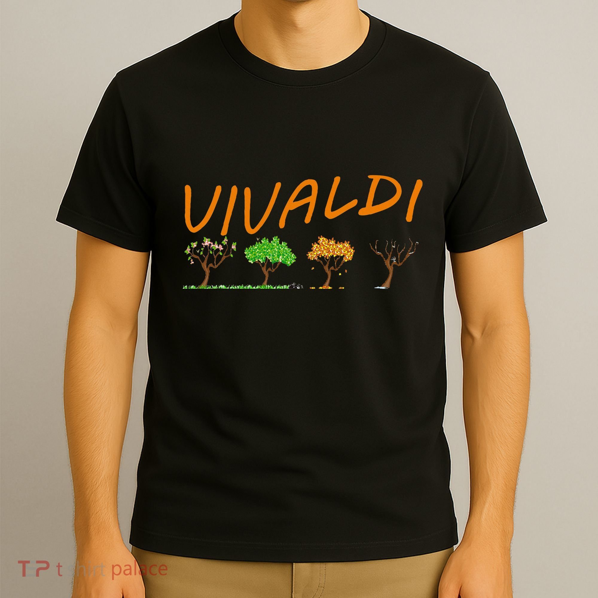 Vivaldi Four Seasons Classic Musical Gift T-Shirt