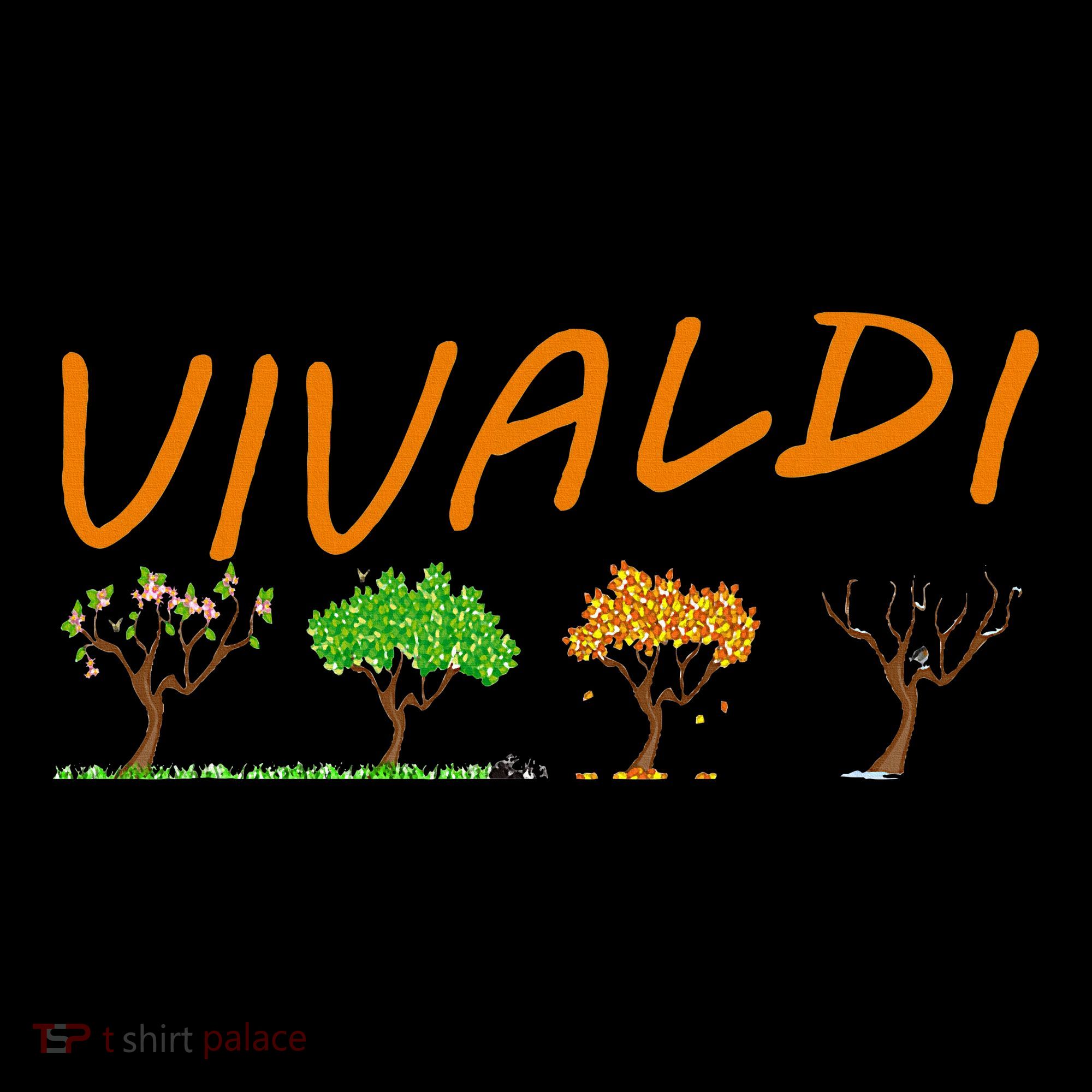 Vivaldi Four Seasons Classic Musical Gift T-Shirt