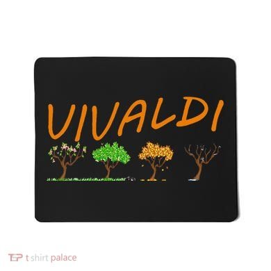 Vivaldi Four Seasons Classic Musical Gift Mousepad