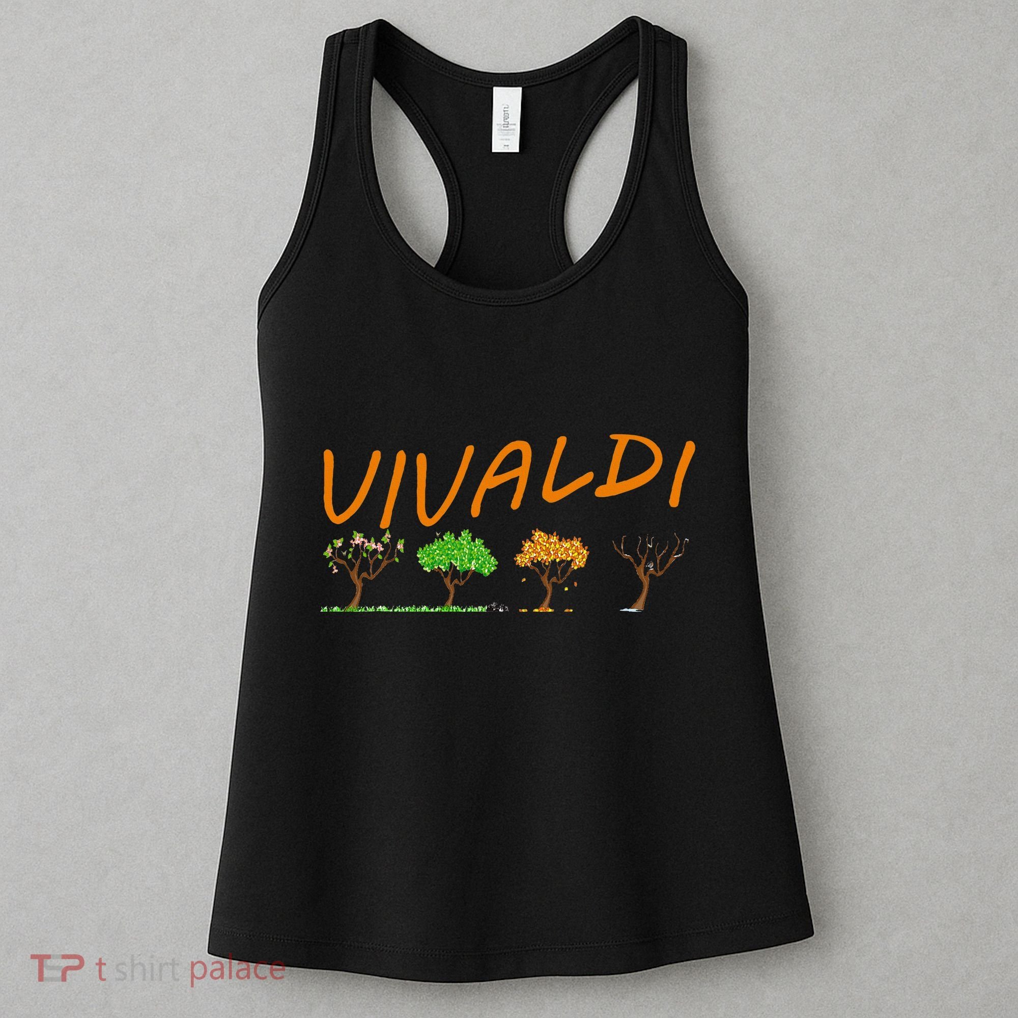 Vivaldi Four Seasons Classic Musical Gift Women's Tank Top