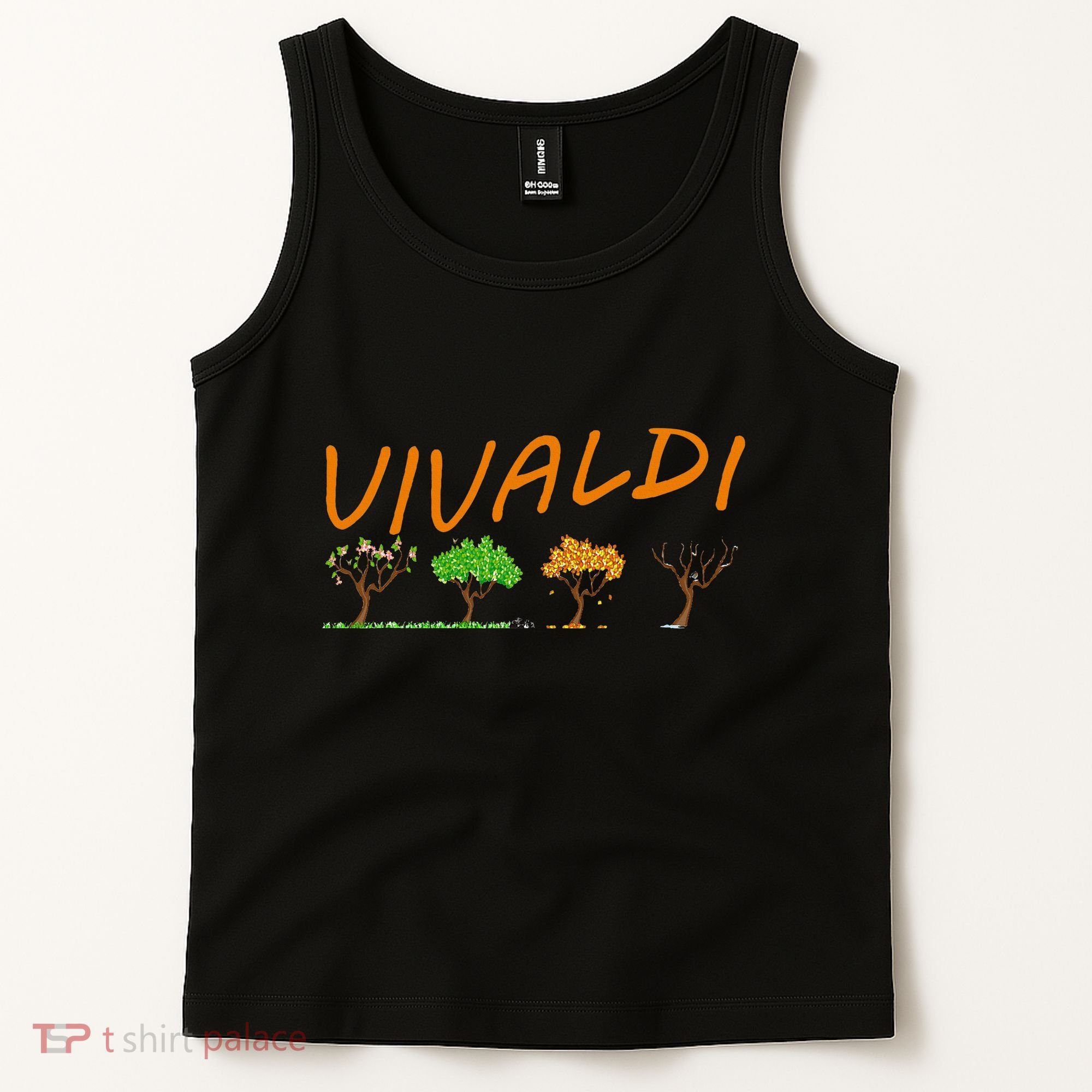 Vivaldi Four Seasons Classic Musical Gift Tank Top