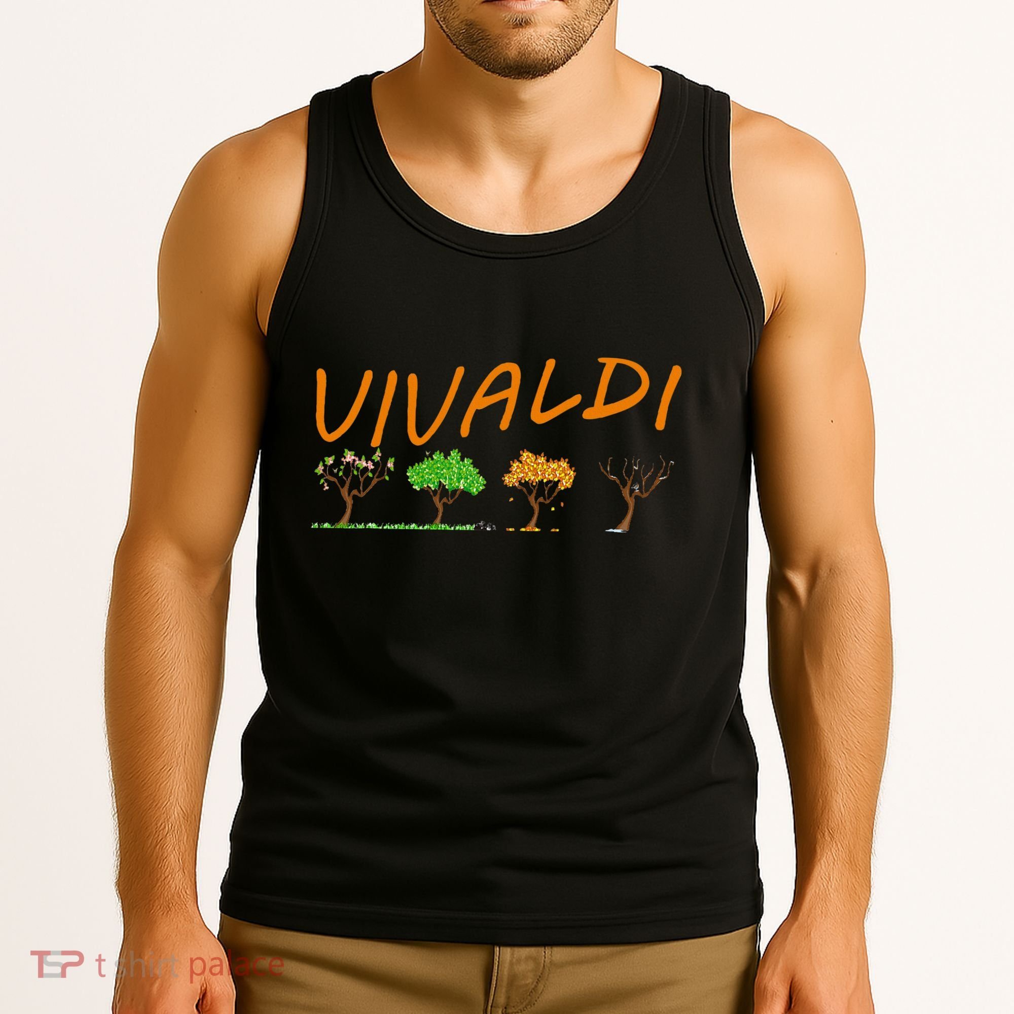 Vivaldi Four Seasons Classic Musical Gift Tank Top