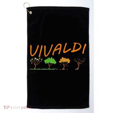 Vivaldi Four Seasons Classic Musical Gift Golf Towel