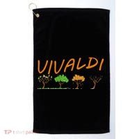 Vivaldi Four Seasons Classic Musical Gift Golf Towel thumb 0