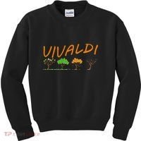 Vivaldi Four Seasons Classic Musical Gift Kids Sweatshirt thumb 0