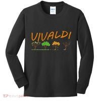 Vivaldi Four Seasons Classic Musical Gift Kids Long Sleeve Shirt thumb 0