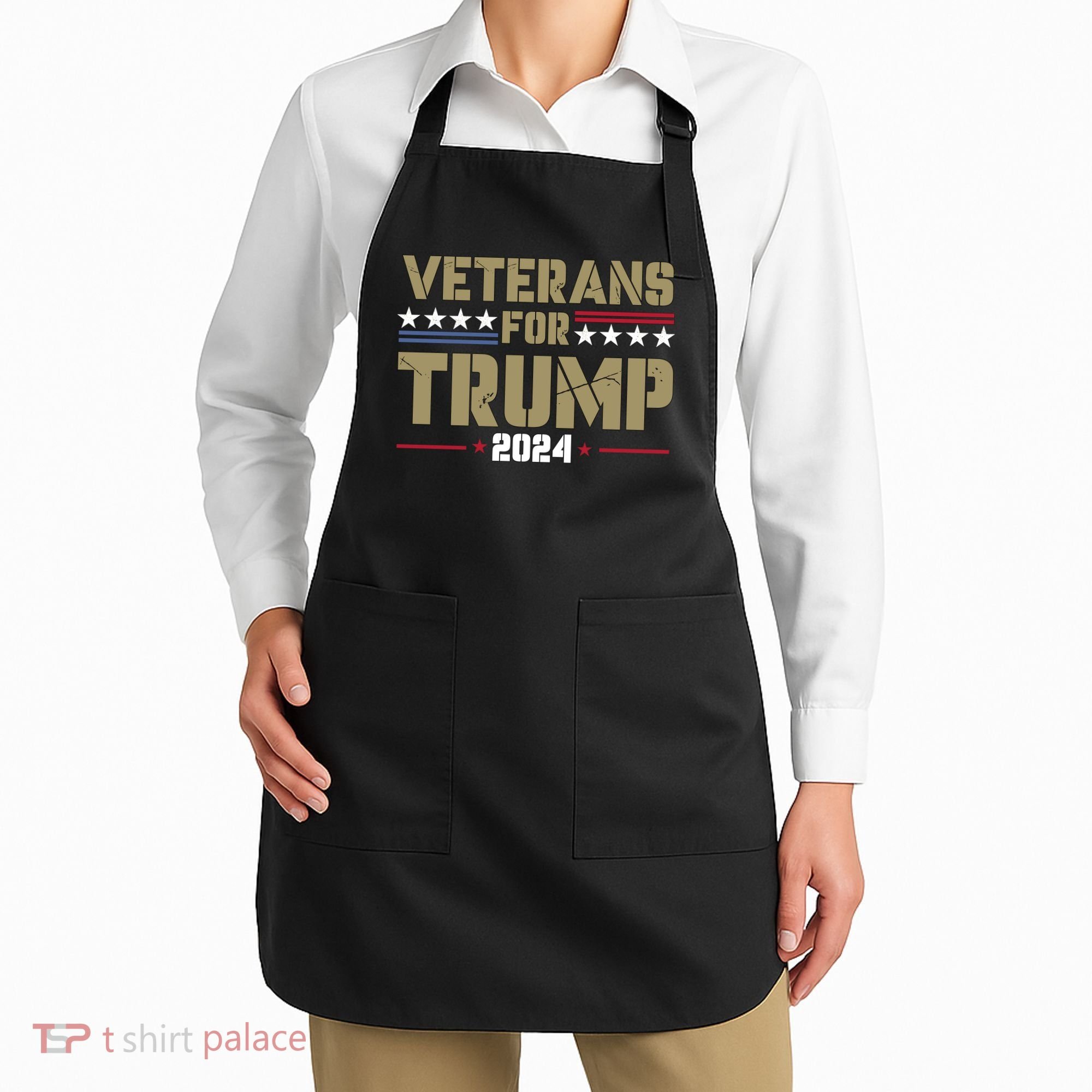 Veterans For Trump 2024 éLection 2024 Apron