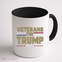 Veterans For Trump 2024 éLection 2024 Coffee Mug thumb 1