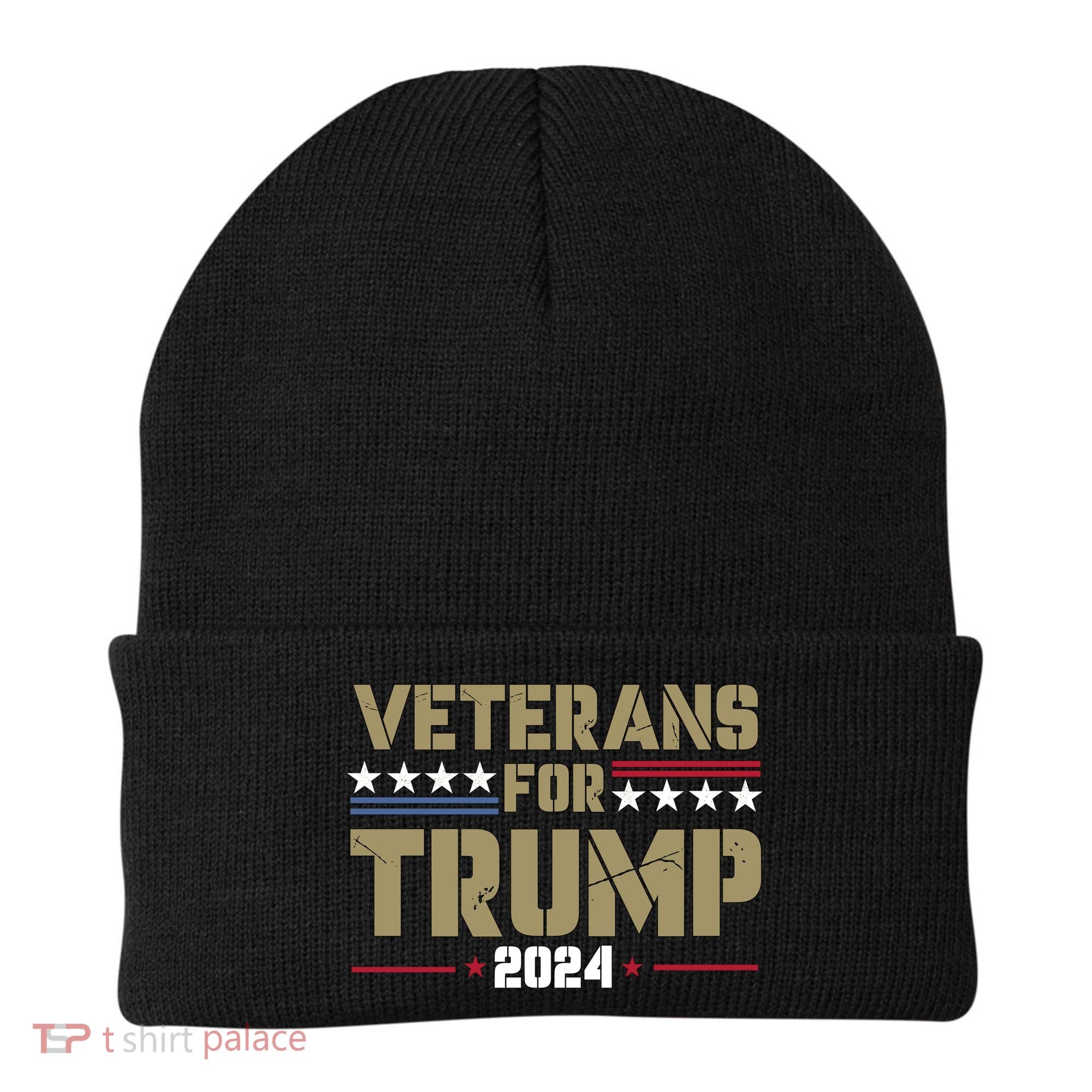 Veterans For Trump 2024 éLection 2024 Beanie