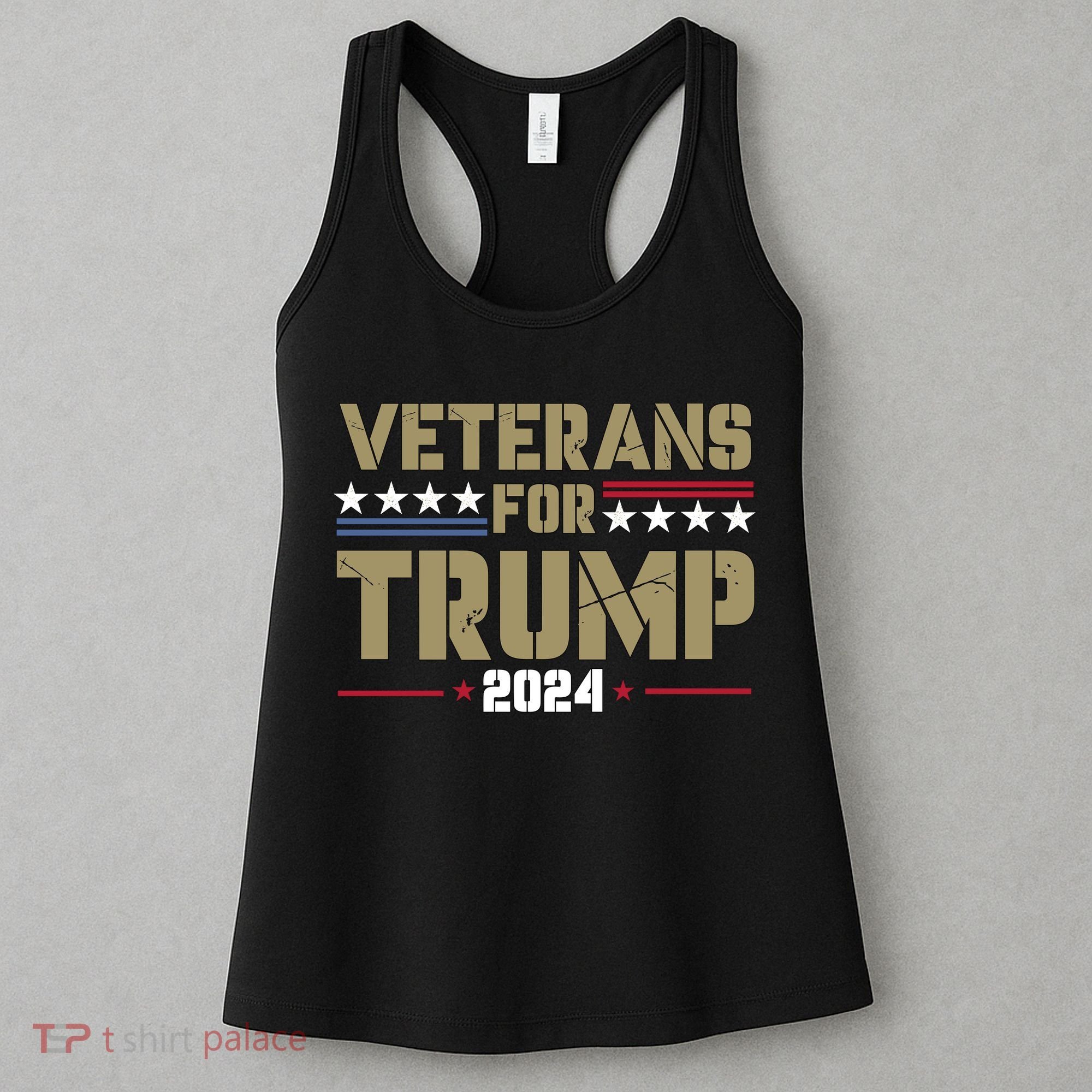 Veterans For Trump 2024 éLection 2024 Women's Tank Top