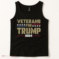 Veterans For Trump 2024 éLection 2024 Tank Top thumb 2