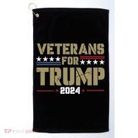 Veterans For Trump 2024 éLection 2024 Golf Towel thumb 0