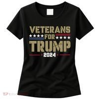Veterans For Trump 2024 éLection 2024 Women's T-Shirt thumb 0