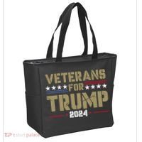 Veterans For Trump 2024 éLection 2024 Tote Bag thumb 2