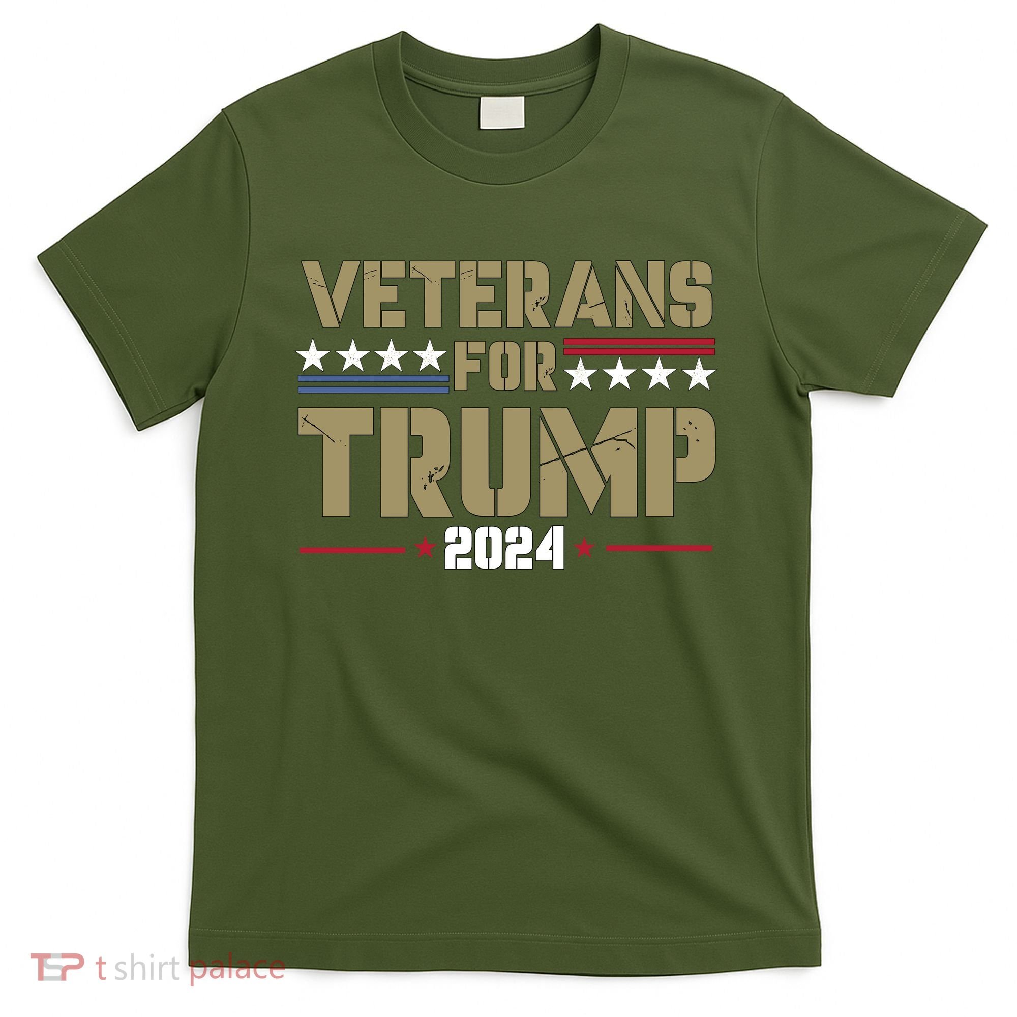 Veterans For Trump 2024 éLection 2024 T-Shirt