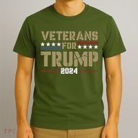 Veterans For Trump 2024 éLection 2024 T-Shirt thumb 3