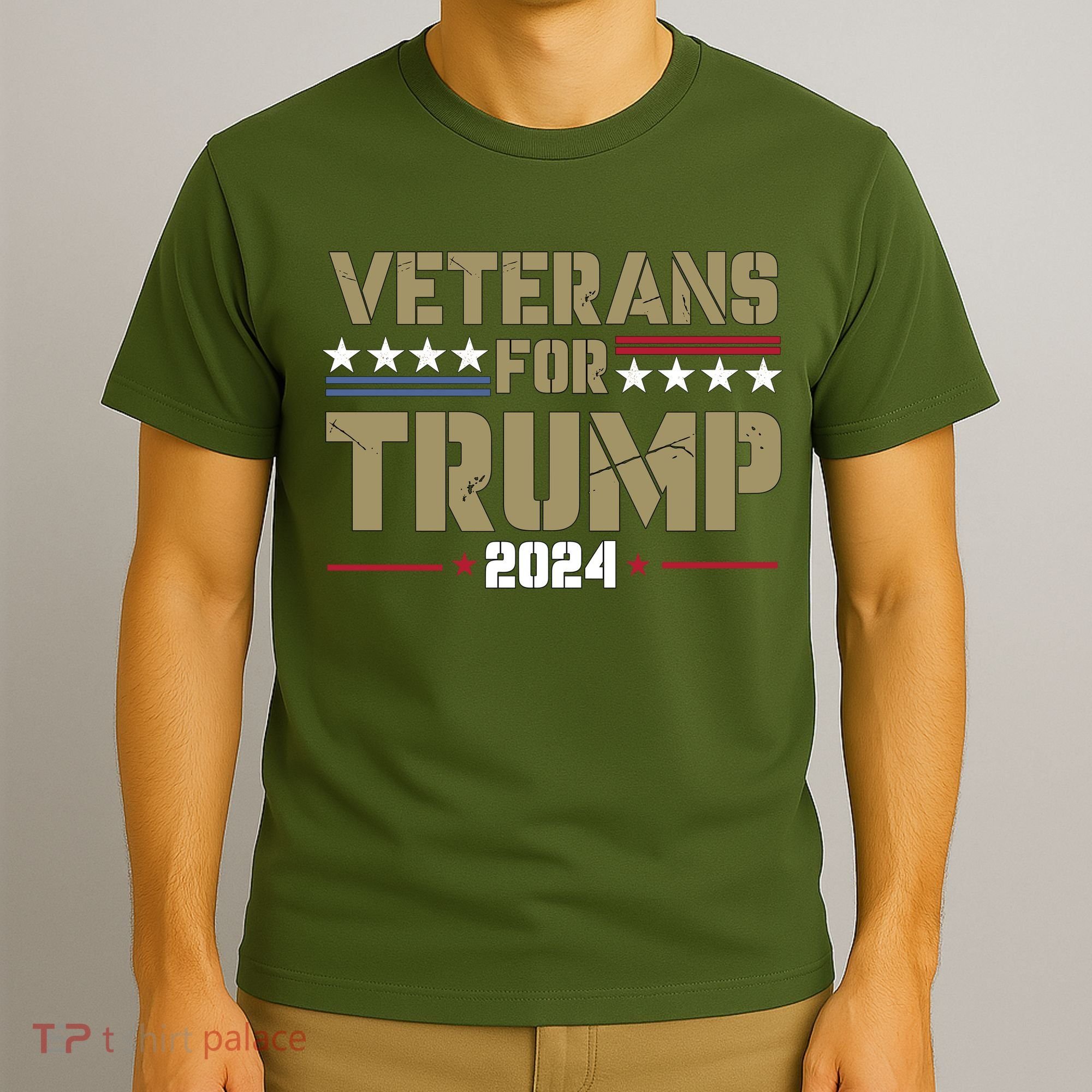 Veterans For Trump 2024 éLection 2024 T-Shirt