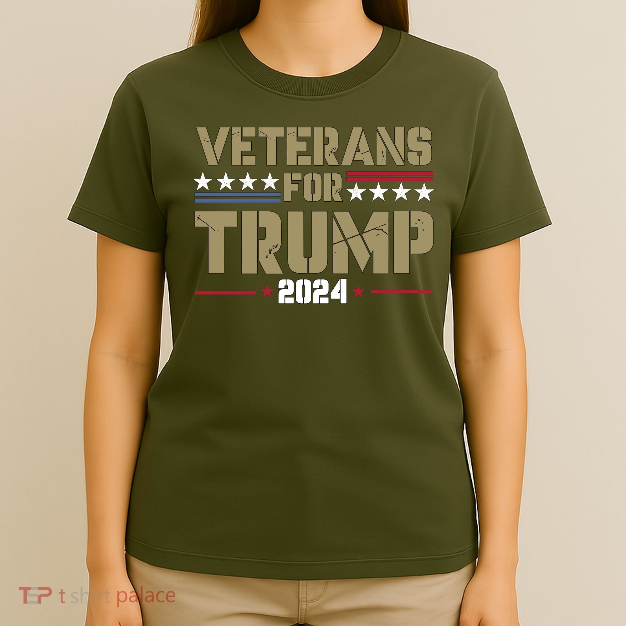 Veterans For Trump 2024 éLection 2024 T-Shirt