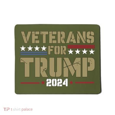 Veterans For Trump 2024 éLection 2024 Mousepad