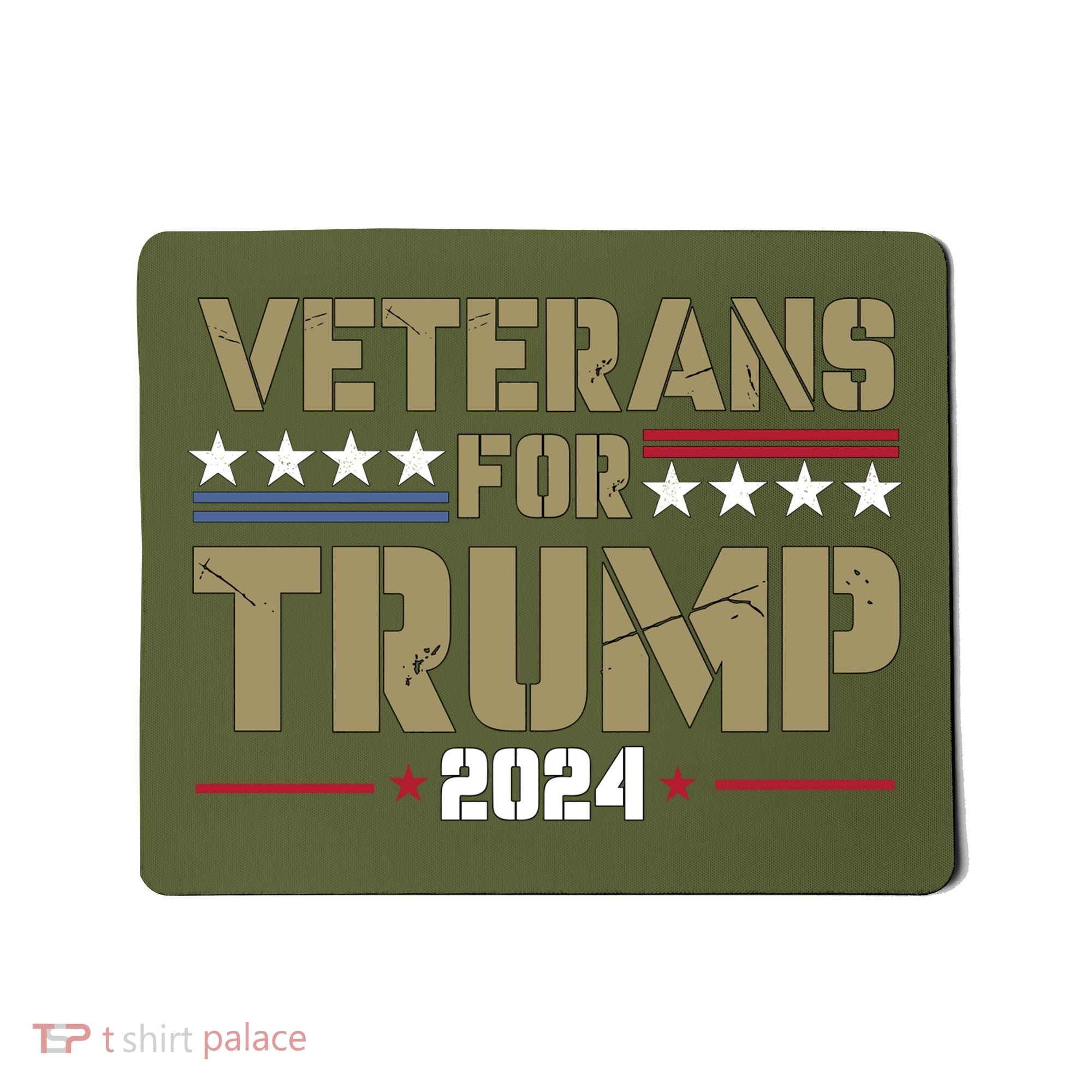 Veterans For Trump 2024 éLection 2024 Mousepad