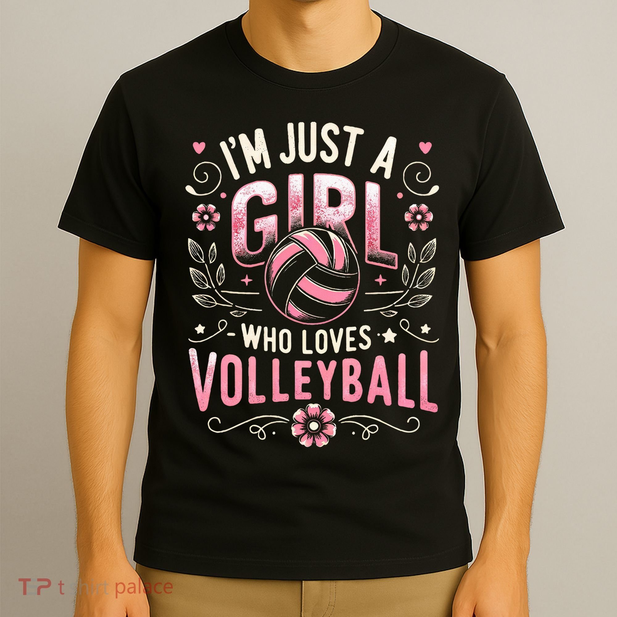 Volleyball For Teens Wo Girl Who Loves Volleyball  T-Shirt