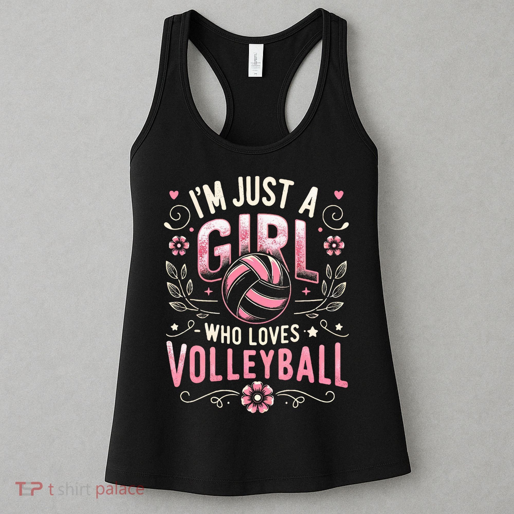 Volleyball For Teens Wo Girl Who Loves Volleyball  Women's Tank Top
