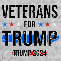 Veterans For Trump 2024 The Baniff Cuffed Pom Beanie thumb 2