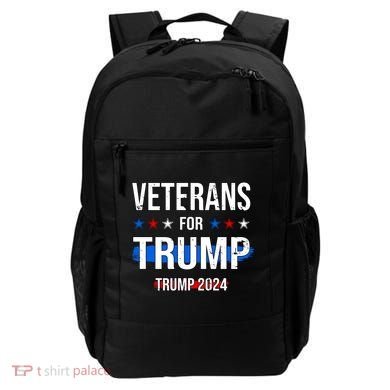 Veterans For Trump 2024 Backpack