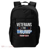 Veterans For Trump 2024 Backpack thumb 0