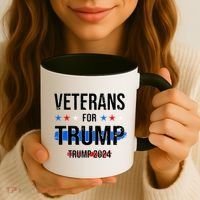 Veterans For Trump 2024 Coffee Mug thumb 3