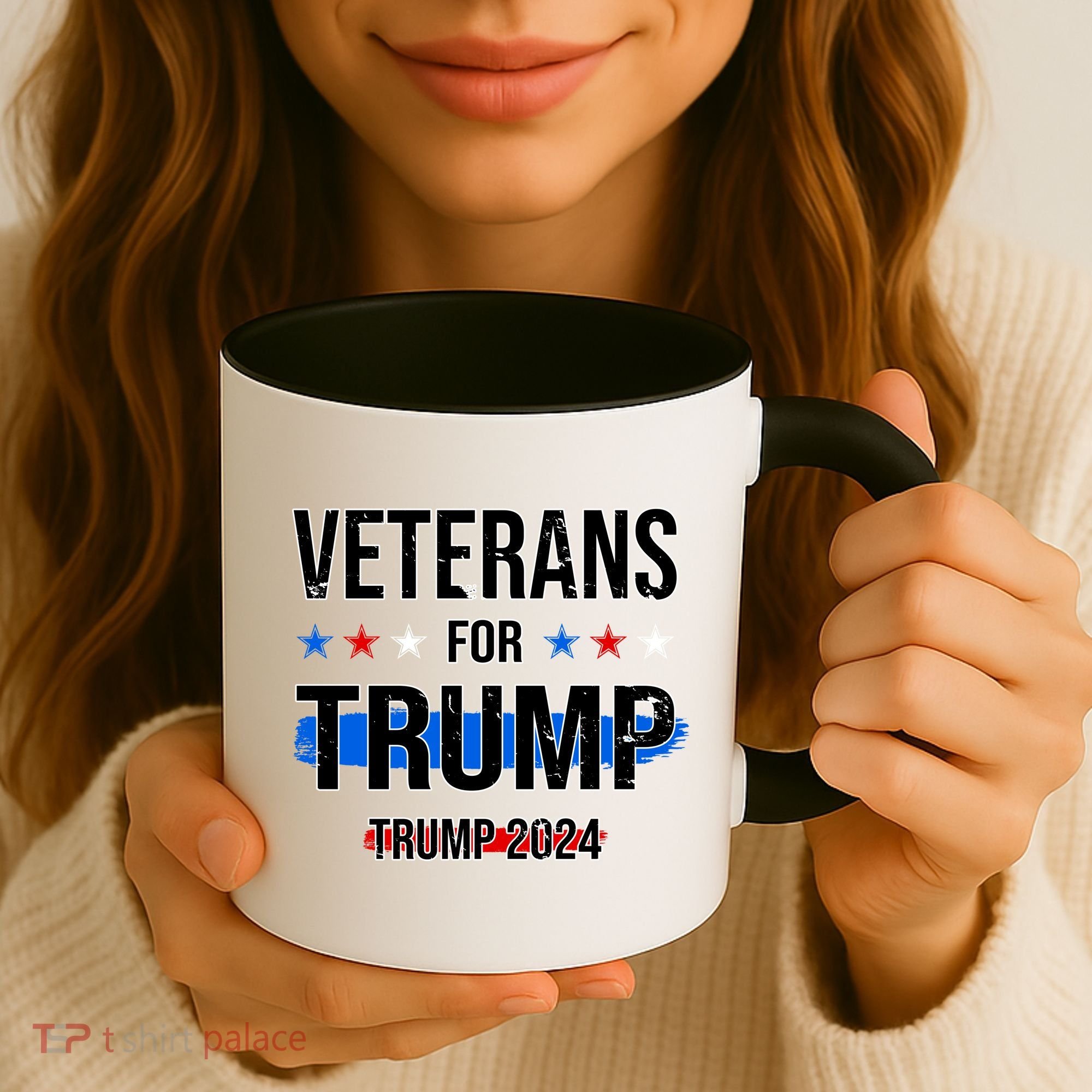 Veterans For Trump 2024 Coffee Mug