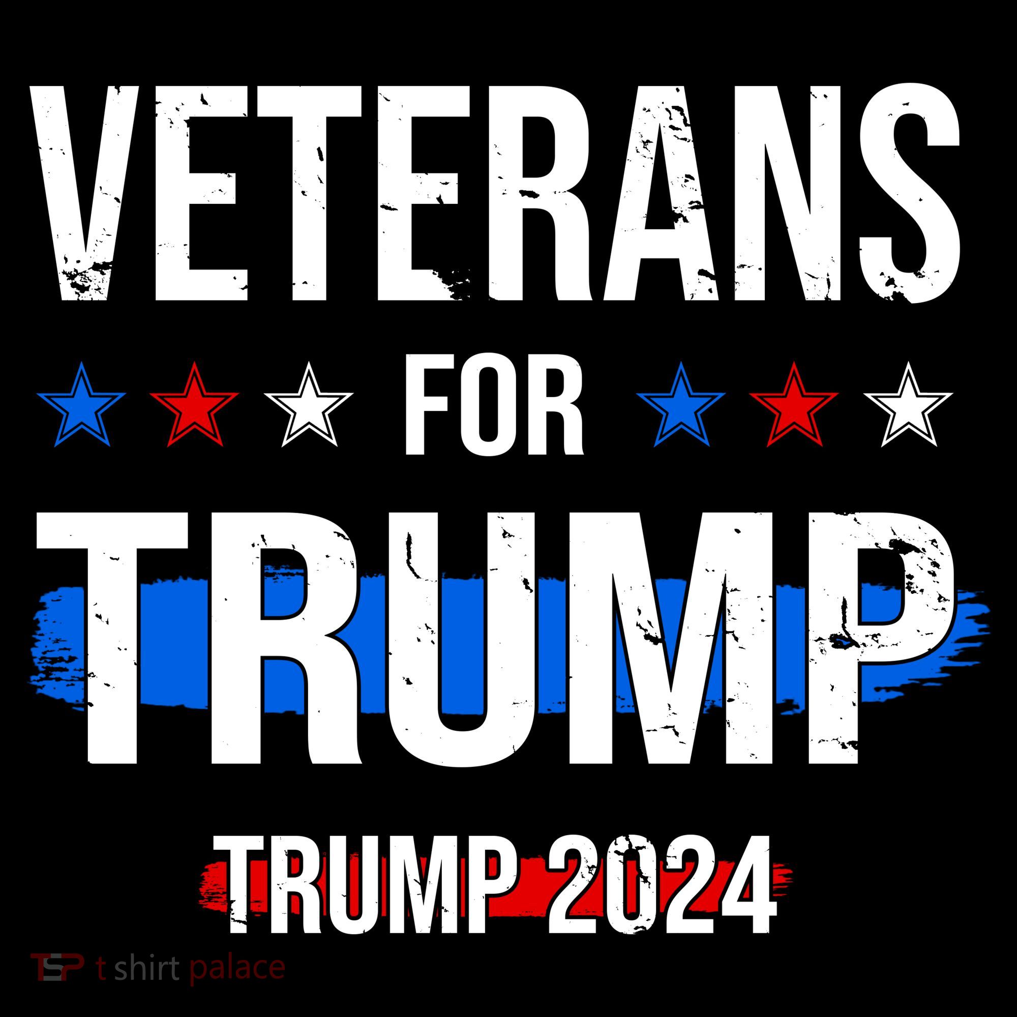 Veterans For Trump 2024 Ornament