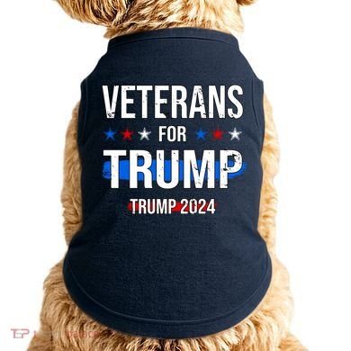 Veterans For Trump 2024 Doggie Tank