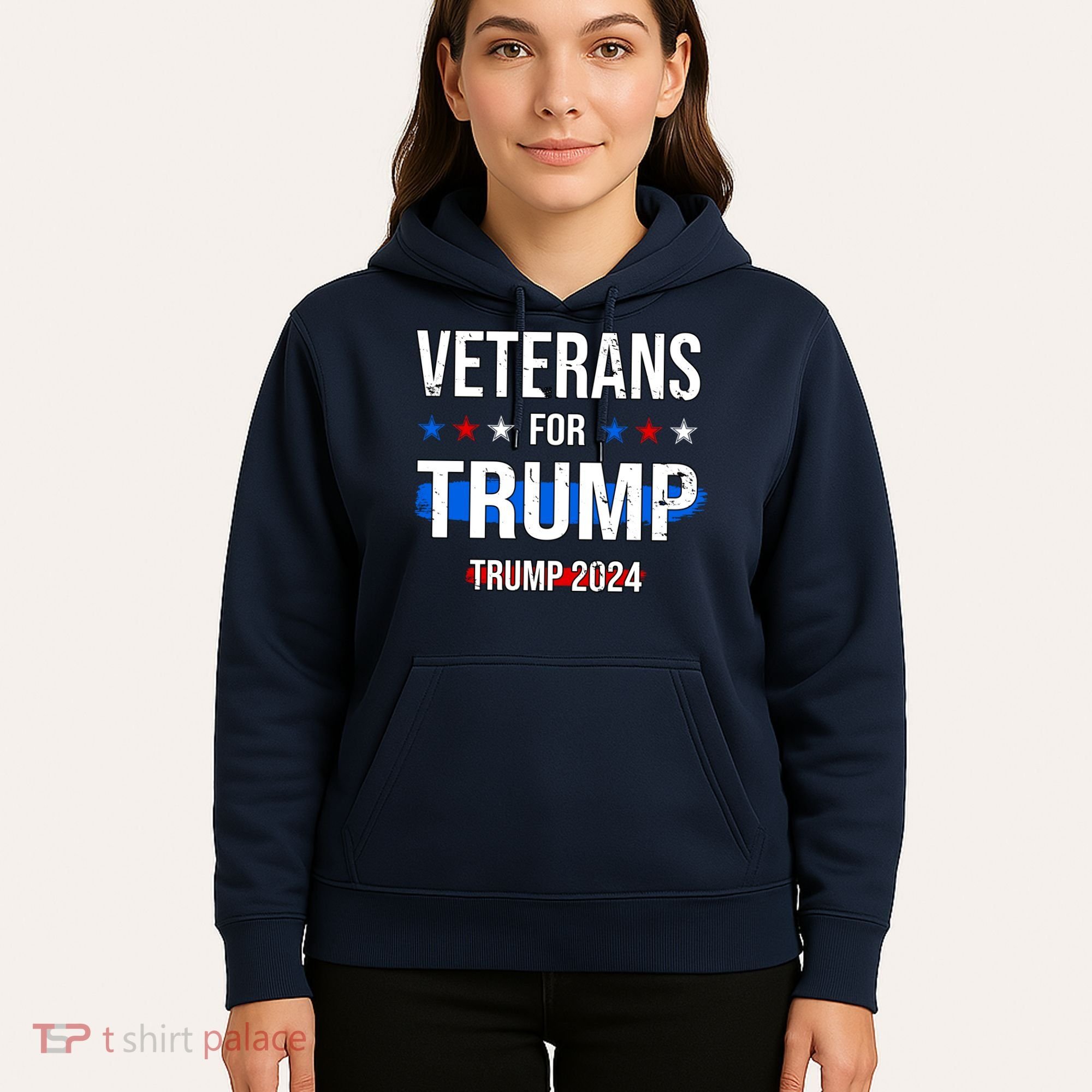 Veterans For Trump 2024 Hoodie