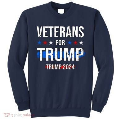 Veterans For Trump 2024 Sweatshirt