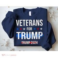 Veterans For Trump 2024 Sweatshirt thumb 2