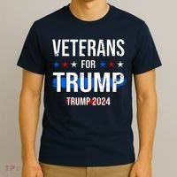 Veterans For Trump 2024 T-Shirt thumb 3